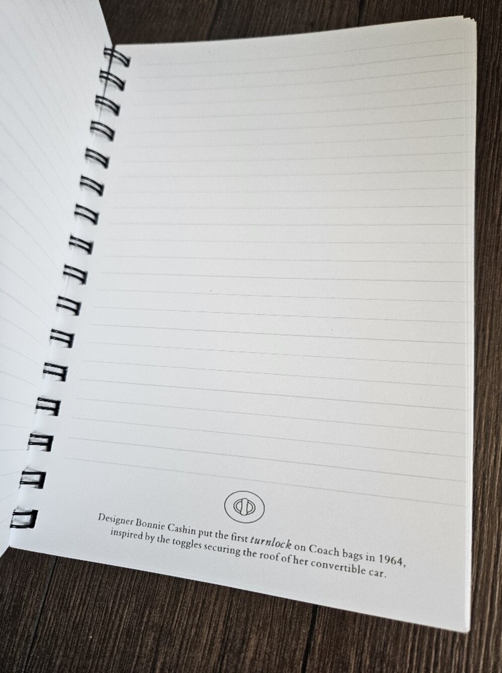 NEW COACH New York Spiral Notebook | Heritage Story | Protective Cover - Picture 2 of 10